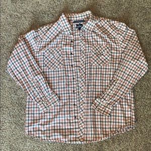 Old Navy Pearl Snap button down